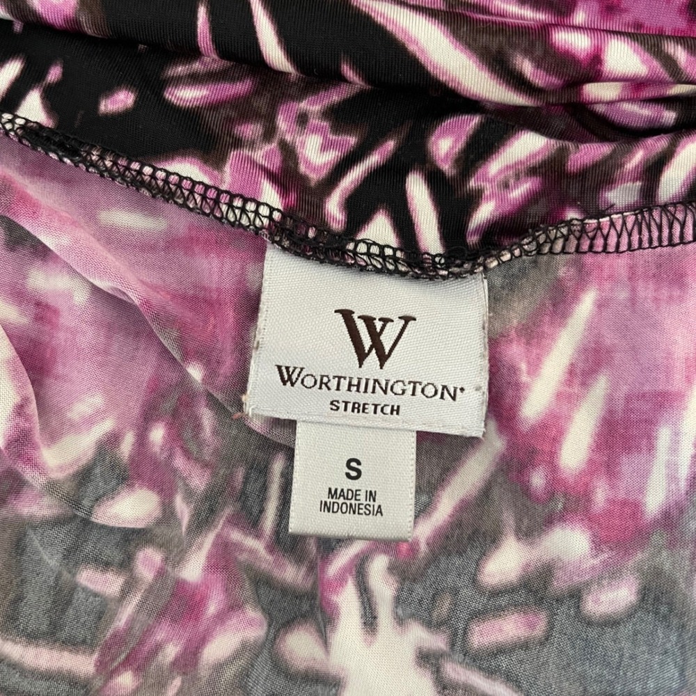 Flirty Bold Indie Flowy Pink Tie-Dye Tee - Picture 7 of 7